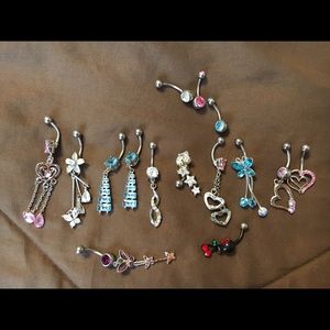 Belly button rings